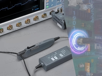 What should I do if the current probe accidentally gets wet?